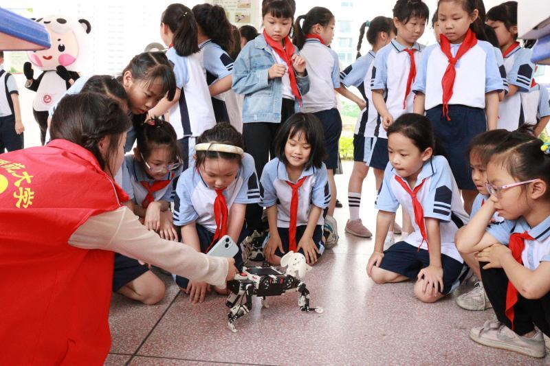 学习强国：多彩校园 | 星空网页版登录入口：计算机文化节从大学校园走进中小学